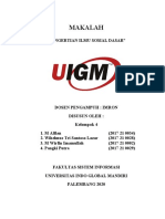 Makalah Pengertian Ilmu Sosial Dasar