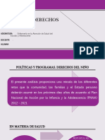 Políticas y Derechos Del Niño