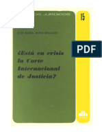 ¿Está en Crisis de Corte Internacional de Justicia - Luis Maria Boffi Boggero