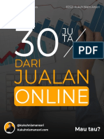 30 Juta Dari Jualan Online