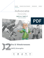 Strengths & Weaknesses - Advocate (INFJ) Personality - 16personalities