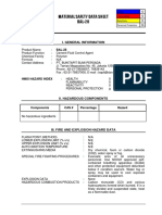 Material Safety Data Sheet BAL-28: I. General Information
