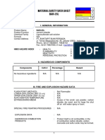 Material Safety Data Sheet BAR-25L: I. General Information