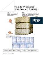 ALMACENAMIENTO Conteo Sacos y Cajas