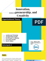 Innovation, Intrapreneurship, and Creativity
