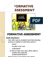 FORMATIVE ASSESSMENT