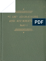 #5 - i Am Adorations and Affirmations, By Chanera - 1935 - First Edition - Lq