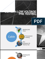 Dea 3314 Low Voltage Pre Testing: Woodgrove