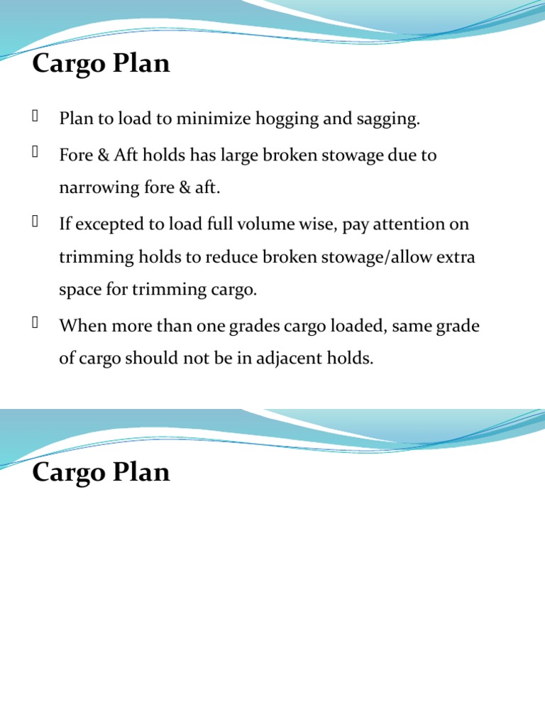 Optimized Cargo Loading Plan | PDF