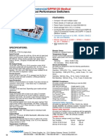 125 Watt Global Performance Switchers: GPFC125 Commercial
