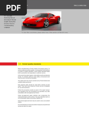 Online Technical Documentation 458 Italia | PDF | Corrosion | Rivet
