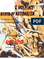 Philippine Indepence: Biirth of Nationalism: Adolf Hitler