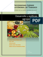 Ensayo. Desarrollo y Política Agropecuarios