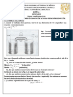 Solución A Ejercicios de Celdas Galavánicas y Potenciales Estándar de Media Celda