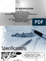 Epev 2 3 Table of Specification