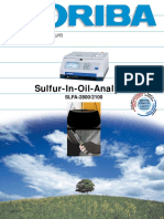 Sulfur-In-Oil-Analyzer: SLFA-2800/2100