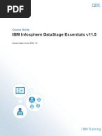 Ibm Infosphere Datastage Essentials V11.5: Course Guide