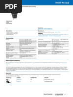 Voltage Selector Switch, 2 Stages, Serie-Parallel, Panel Mounting