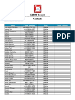 E2PDF Contacts Report