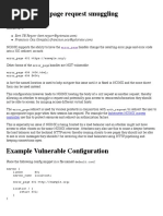 2019-12-10 - Error - Page Request Smuggling