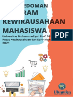 Panduan Program Kewirausahaan Mahasiswa UHAMKA-2021