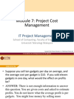07-Project Cost Management