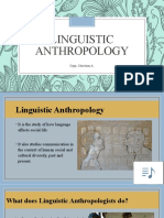 Linguistic Anthropology: Capa, Christian A