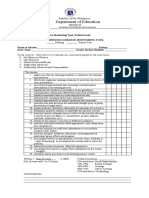 Monitoring Teacher Performance