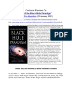 Customer Reviews On "Rise and Fall of The Black Hole Paradigm"