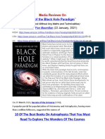 Media Reviews On  “Rise and Fall of the Black Hole Paradigm” 