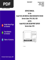 Service Manual KODAK PACS Imager 50-100-200