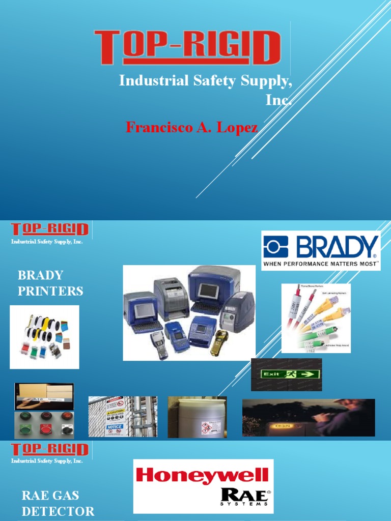 Industrial Safety Supply, Inc. Francisco A. Lopez PDF Gases