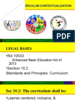 Trends On Curriculum Contextualization: Thursday, July 01, 2021 Department of Education Region VIII Leyte 1