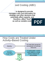 Activity Based Costing