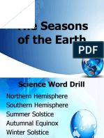 The Earth's Seasons Explained in 40 Characters