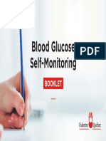 Blood Glucose Self-Monitoring: Booklet