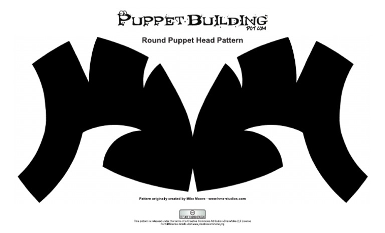 Round Puppet Head Pattern PDF | PDF