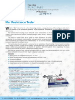 BGD 536 Mar Resistance Tester