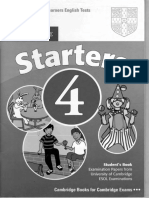 Cambridge - Starters 4 Student's Book 2nd Edition