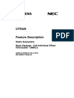 Utran: Radio Subsystem Basic Package - Cell Individual Offset FD012220D - UMR3.5