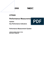 Utran Performance Measurement: System Key Performance Indicators