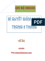 eBook Bí Mật Giảm Cân- Bản Gốc