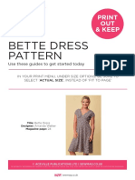 SEW135 Bette Dress