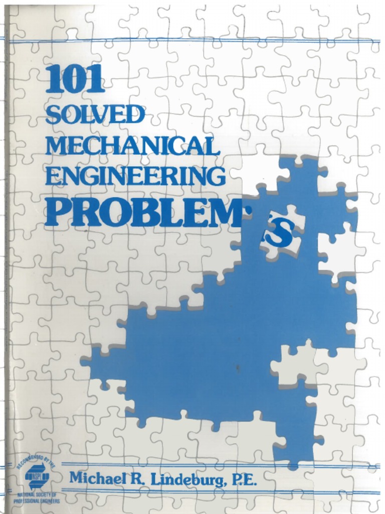 101 Solved Mechanical Engineering Problems PDF