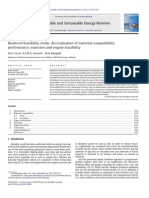 Biodiesel Feasibility Study An Evaluation of Material Compatibility