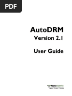 AutoDRM UserGuide 14830R4