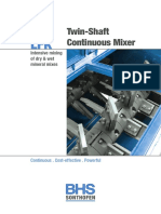 Twin-Shaft Continuous Mixer: Intensive Mixing of Dry & Wet Mineral Mixes