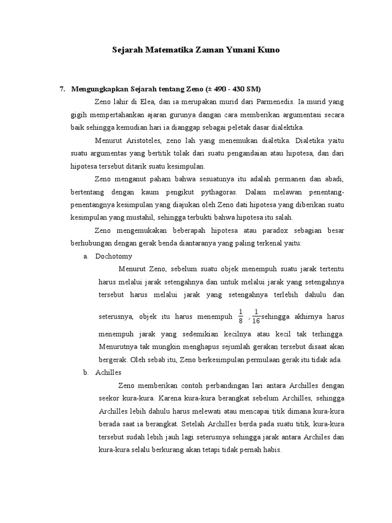 Sejarah Matematika | PDF
