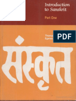 Introduction to Sanskrit I - Thomas Egenes (3ed. 2003)