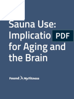 Sauna Use: Implications For Aging and The Brain